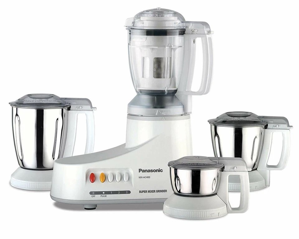 Panasonic Blender / Mixer Grinder (4 Jars) MX-AC400 — 550W