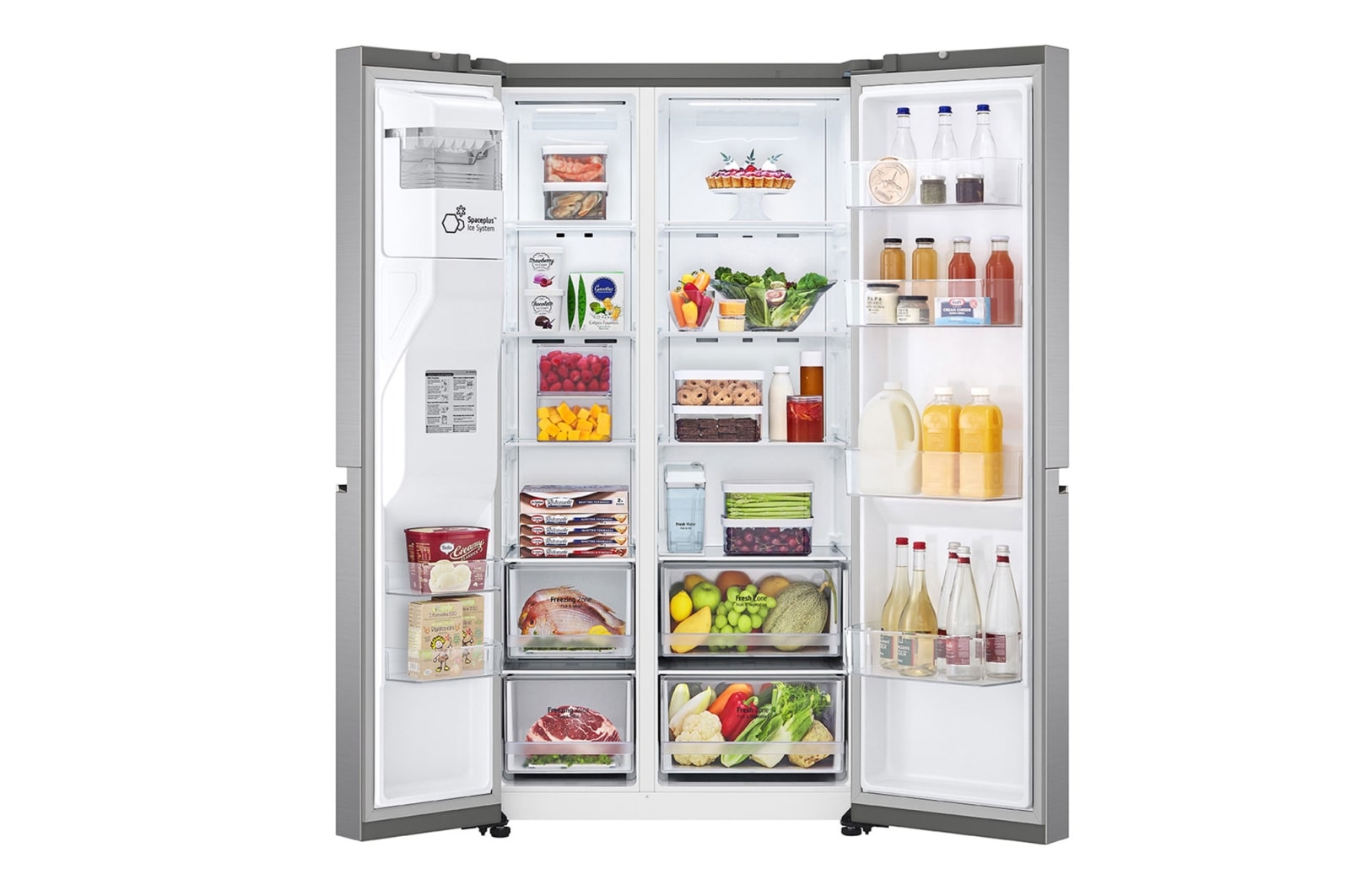 LG GC-L257KLKW — 661L, Side by Side
