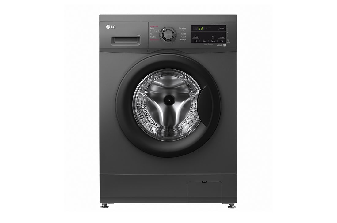 LG F4J3TYG6J — 8kg Front Load